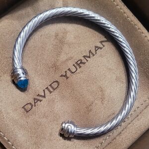 David Yurman Twisted Silver Bracelet